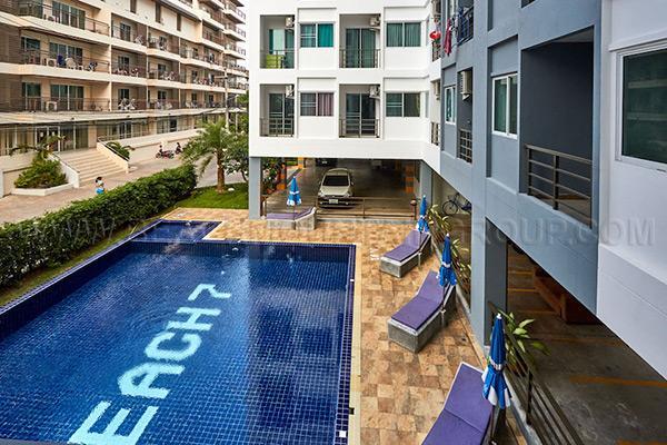 Beach 7 Condo, Pattaya ジョムティエンビーチ エクステリア 写真